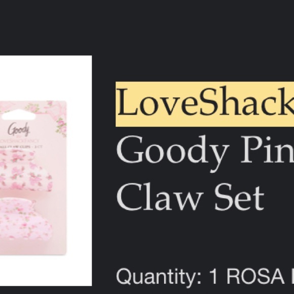 GoodyxLoveShackFancy Hair Accessories: MiniBrushes, L/S ElasticBows, MiniClips🎀💫 - Picture 13 of 13